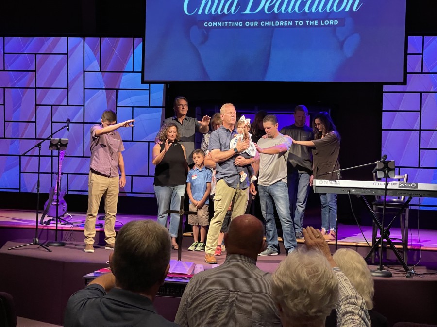 Random picture from 2021 June Baby Dedication